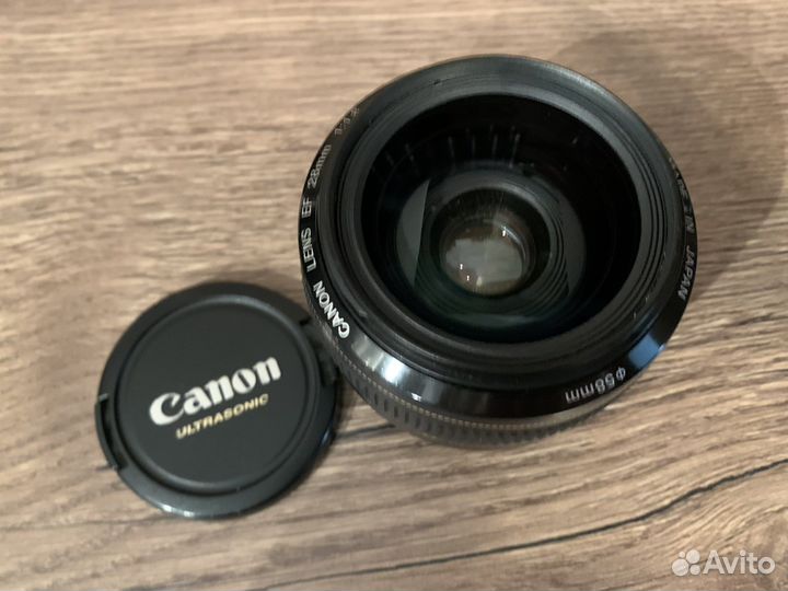 Объектив canon ef 28mm f/1,8