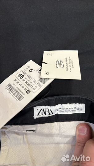 Классические шорты Zara XL чёрные