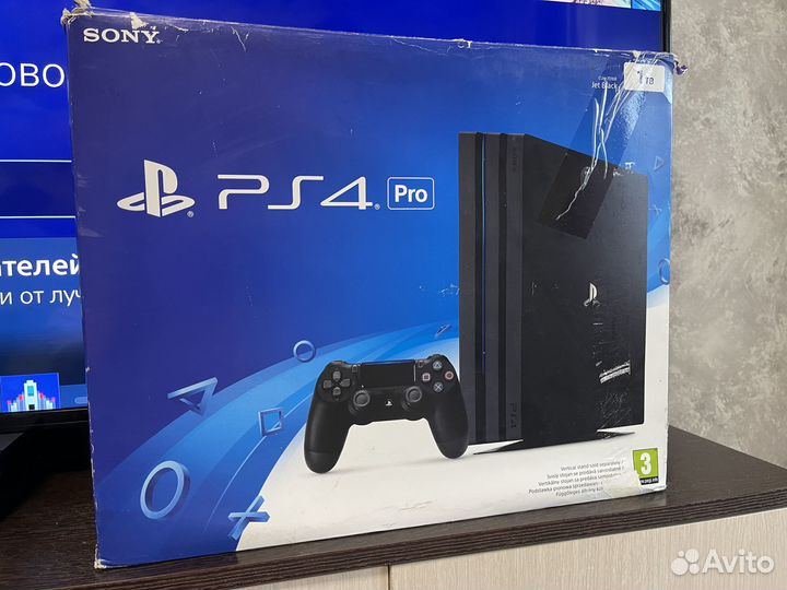 PS 4 Pro 1 Tb + Игры