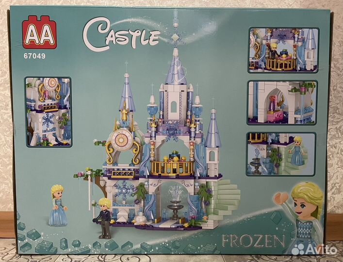 Конструктор Ледяной замок Замок Эльзы 67049