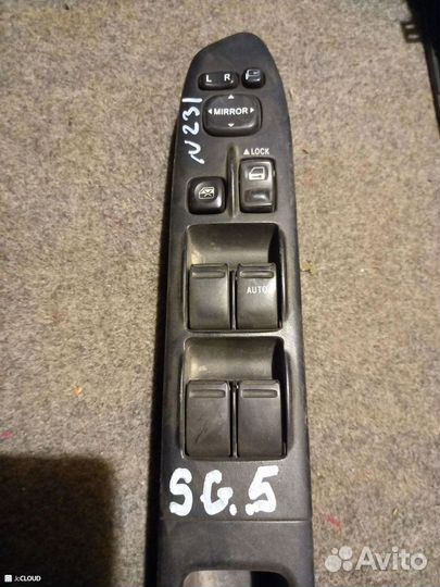 Блок упр. стеклоподьемниками на subaru forester SG