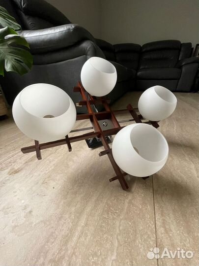 Люстра потолочная и бра бу