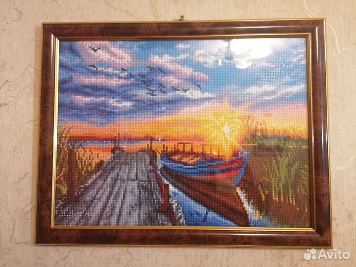 Картина из алмазной мозайки