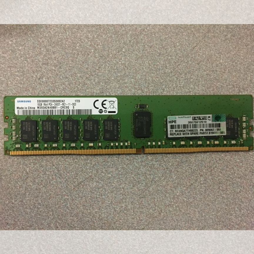 [PC4-2400] Оперативная Память Hp 16gb Ddr4 Ecc Reg Pc4-2400