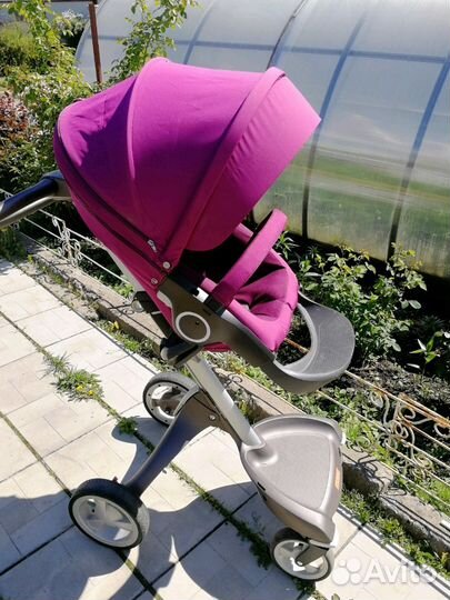 Stokke xplory V4 2в1+зимн.кит+аксессуары оригинал