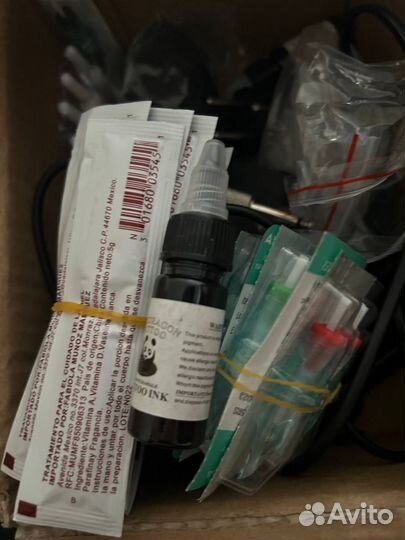 Новая тату машинка, полный набор