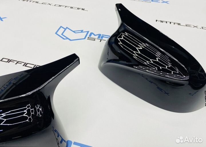 Накладка зеркала карбон BMW G05 G06 G07 G01 G02