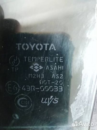 Стекло двери задней правой Toyota Rav 4 A20 2000-2