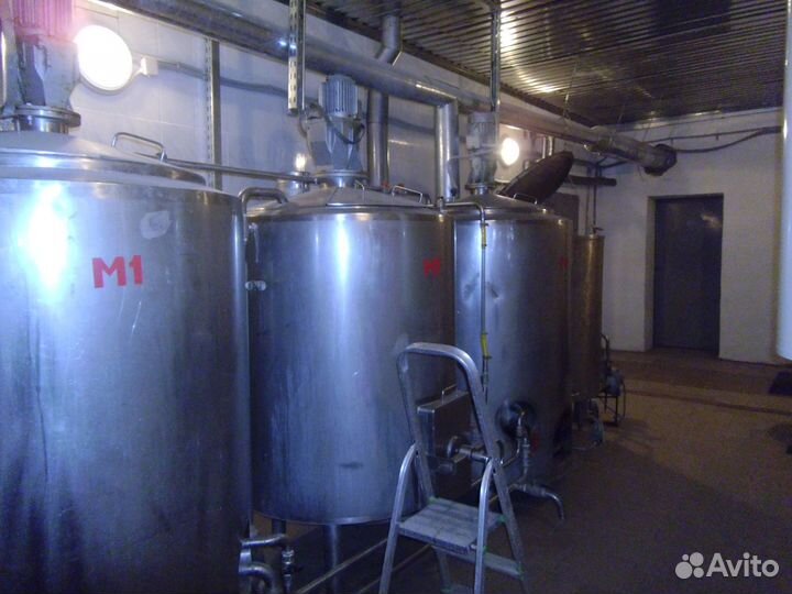 Варочный цех пивоварни 500- 1000 в смены