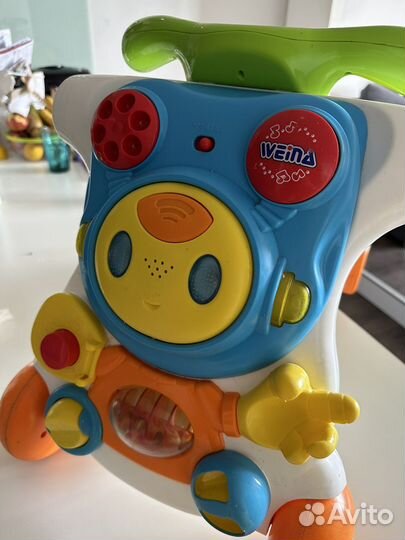 Weina-2130 Ходунки каталка 2в1 Ride-on Robot