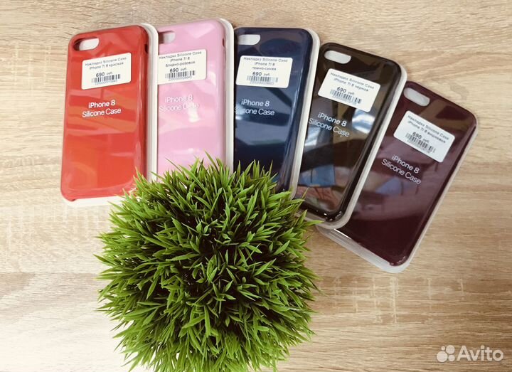 Чехол на iPhone 7/7 Plus/8/8 Plus Silicone Case