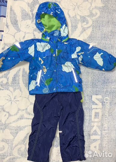 Весенний плащевый костюм детский