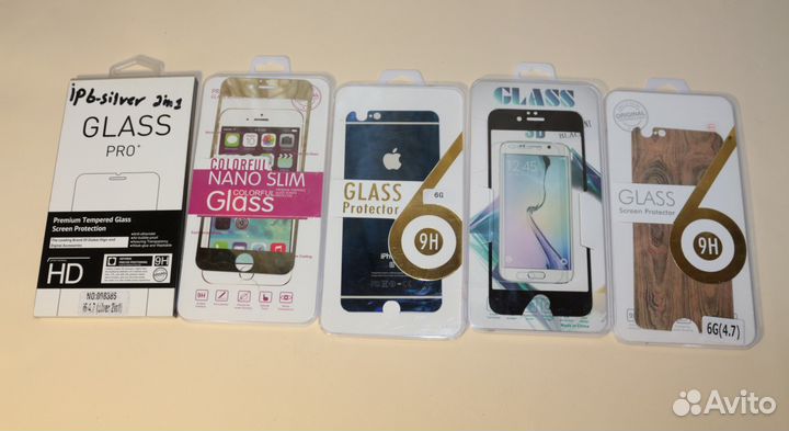 Защитные стёкла и пленки iPhone 6/6S