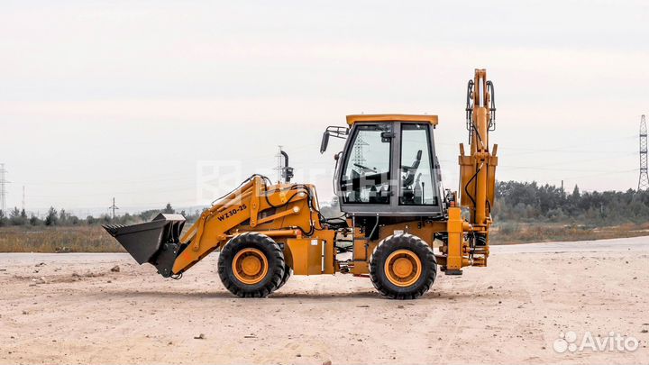 Экскаватор-погрузчик Runmax WZ30-25, 2023