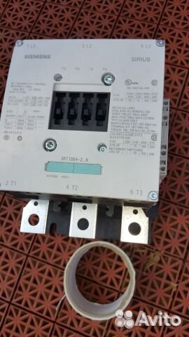 Контакторы. Реле Siemens Sirius 1-250кВт