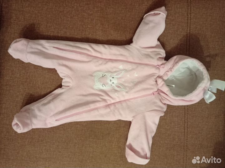 Комбинезон демисезонный 62 для девочки