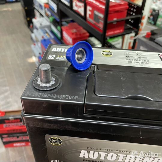 Аккумулятор 52Ah 450A на Хонда и правый руль