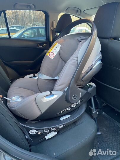 Автолюлька cybex cloud Z i-size с базой isofix