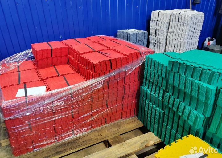 Модульная плитка пвх для гаража