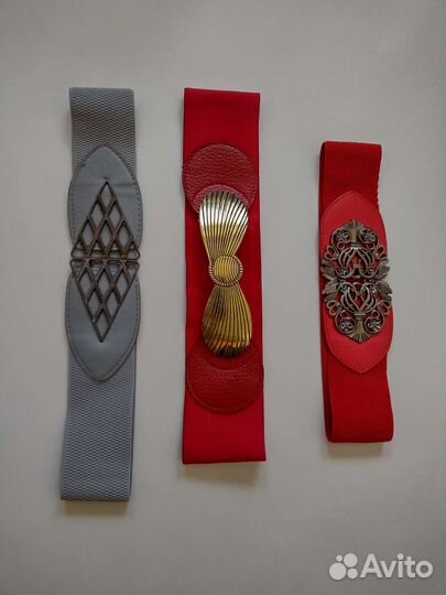 Пояса-резинки, винтажные