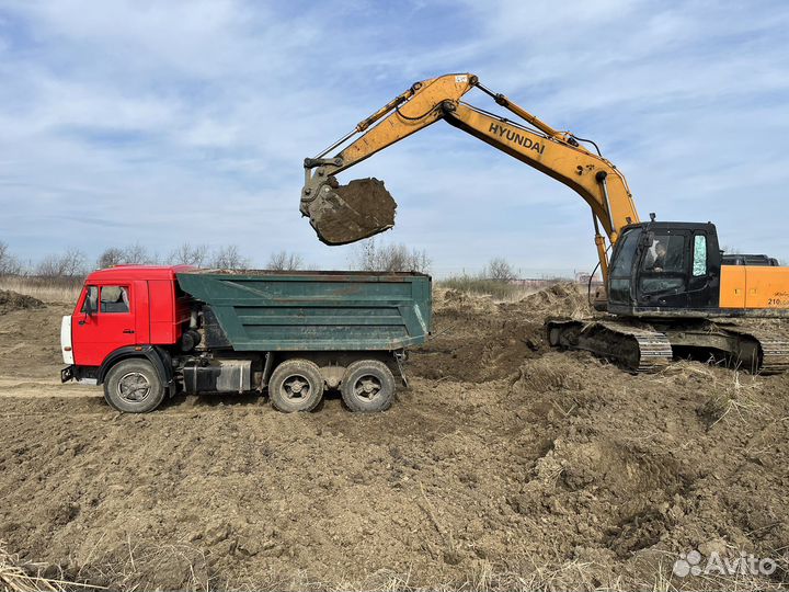 Услуги камаз самосвал