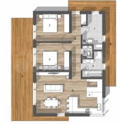 Дом 60 м² на участке 9 сот.