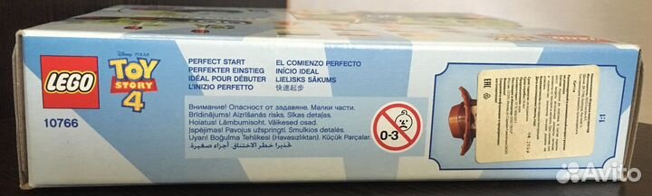 Lego 10766 Toy Story 4 Вуди на Автомобиле