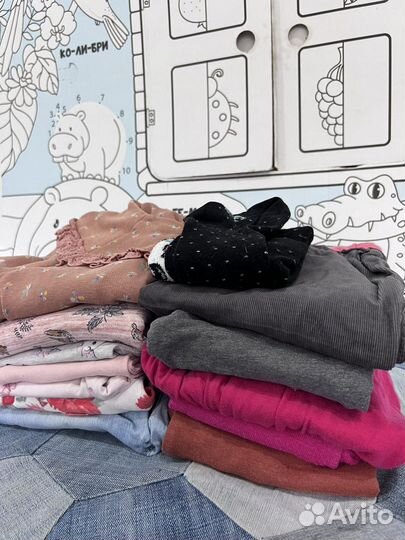 Детские вещи пакетом 86 92