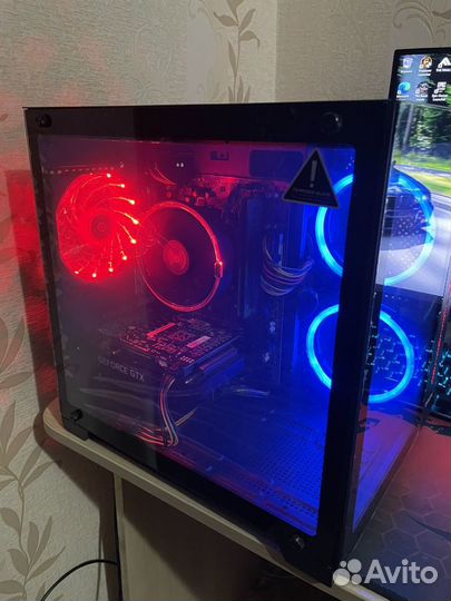 Системный блок Ryzen 5 2600,GTX 1660 6gb,16озу,ссд