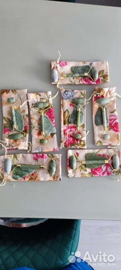 Роллер и скребок гуаша