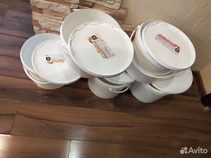 Ведра пластиковые 10л