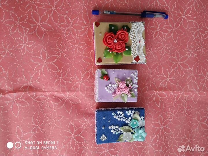 Коробочки для колец, серёжек, мелочей