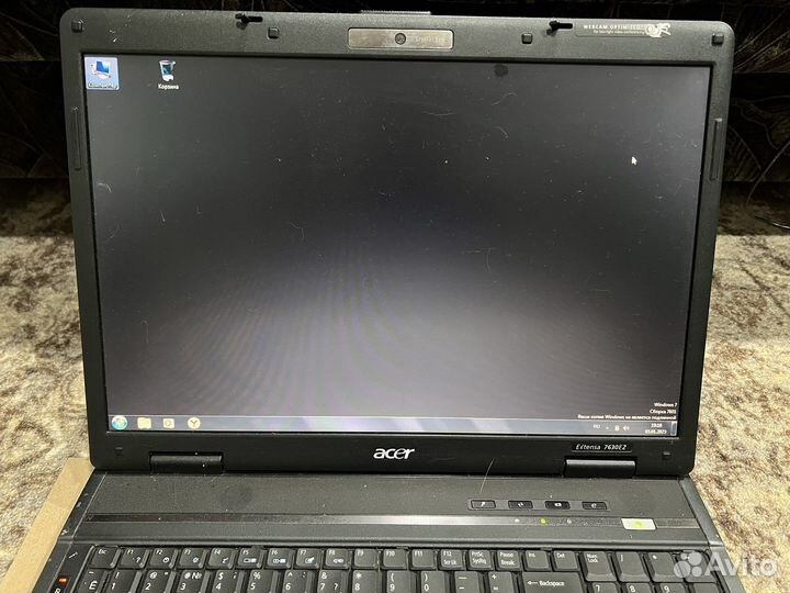 Продам ноутбук acer extensa