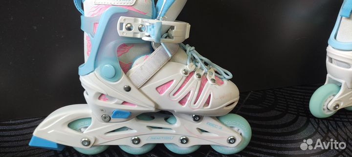 Роликовые коньки раздвижные Reaction Galaxy