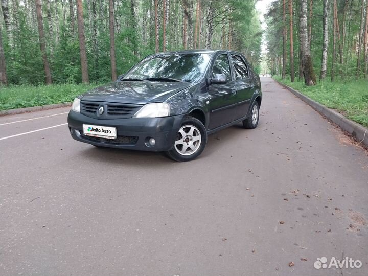 Renault Logan 1.4 МТ, 2008, 205 000 км