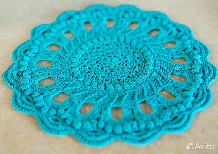 Салфетки вязаные крючком
