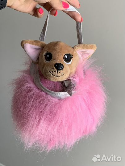 Игрушка собачка с сумочкой