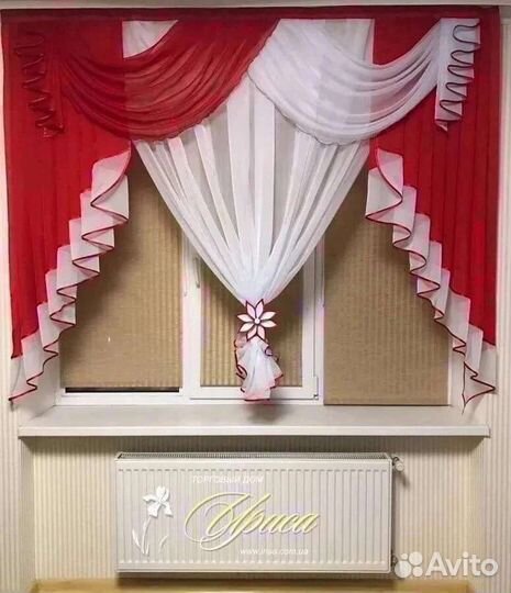 Тюль на кухню