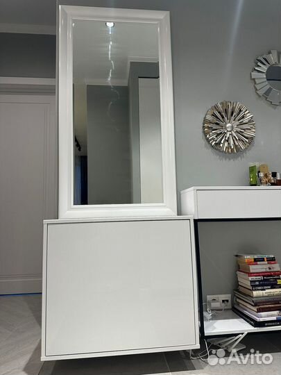 Тумба под обувь белая