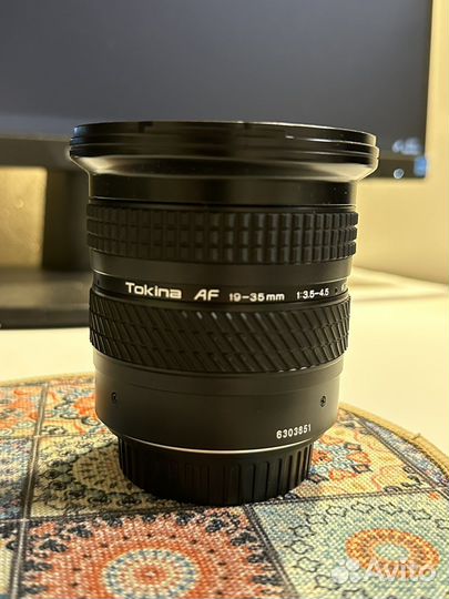 Объектив Tokina AF 19-35 mm 1:3,5-4,5