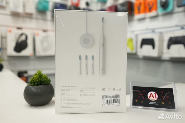 Зубная щётка Xiaomi Mijia Toothbrush T302, Silver