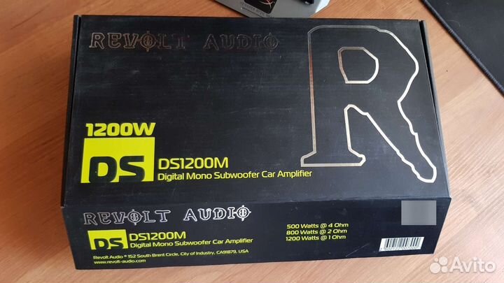 Усилитель Revolt DS 480 (500W); ds1200м новый