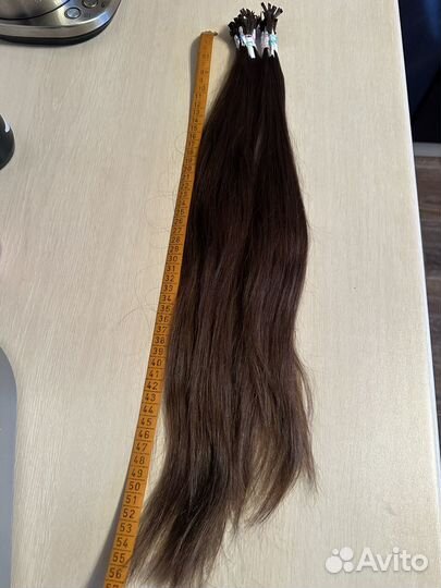 Волосы для наращивания славянка 55 см