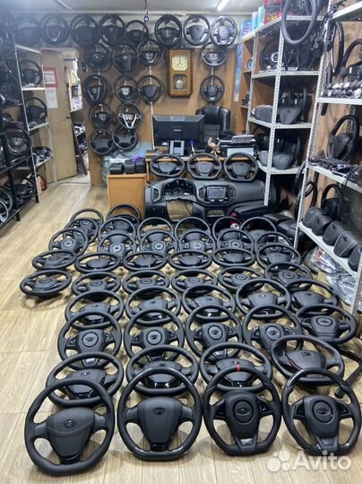 Оригинальные рули Ваз из натуральной Кожи