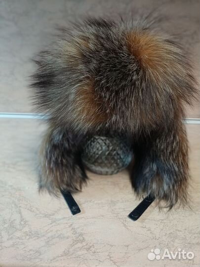 Шапка ушанка мужская натуральная