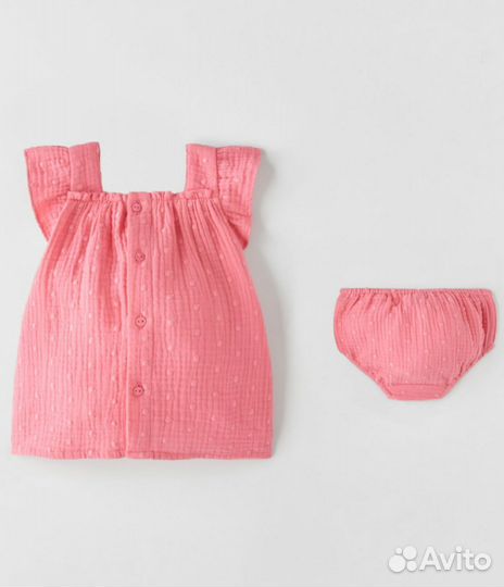 Новое платье с трусиками Zara baby, 80