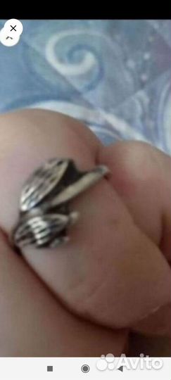 Серебряное кольцо женское