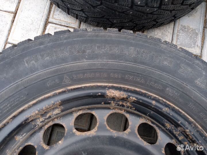 Шины Nokian Hakkapeliitta 7 зимние бу