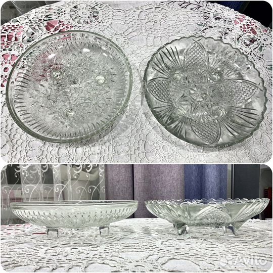 Посуда для сервировки стекло