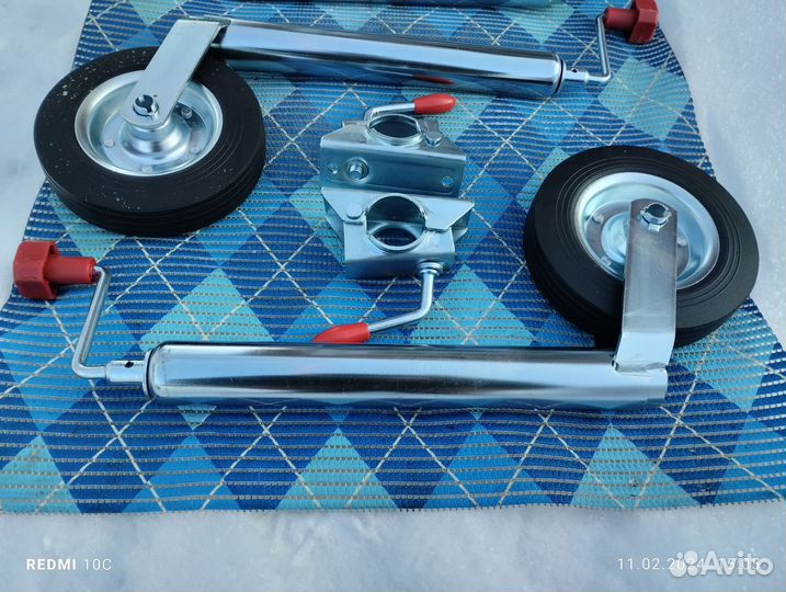 Колесо опорное для прицепа новое